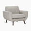 Ensemble de salon 3 pièces en microfibre Dmitri Mid-Century Modern-577974692