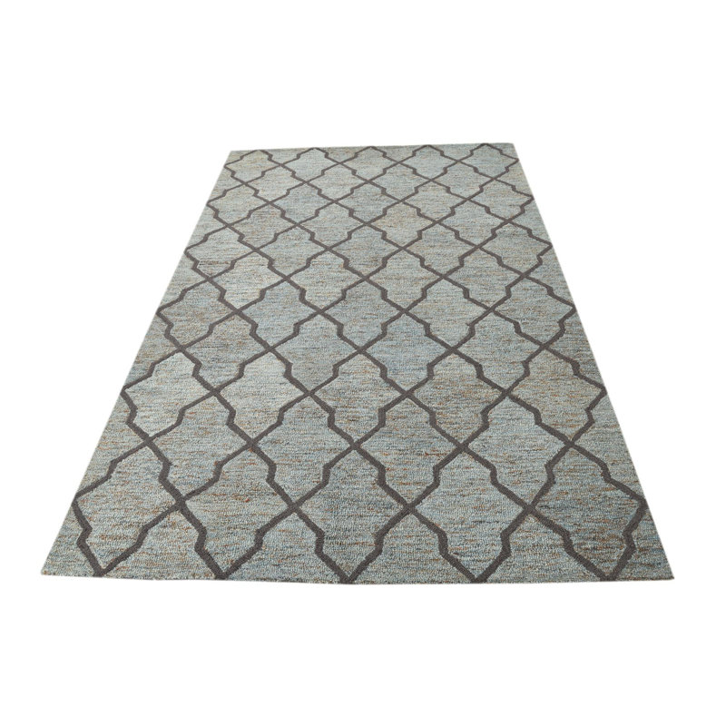 Tapis bleu clair 5x8 Pineland
