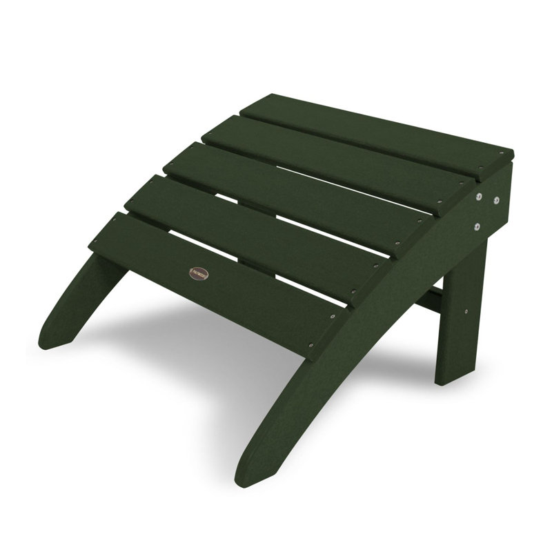 Repose-pieds POLYWOOD Adirondack South Beach, Vert foncé