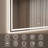 Molly Frameless LED Front Light and Backlit 3 Colors Dimmable Anti-Fog Wall Bathroom Vanity Mirror-446877972