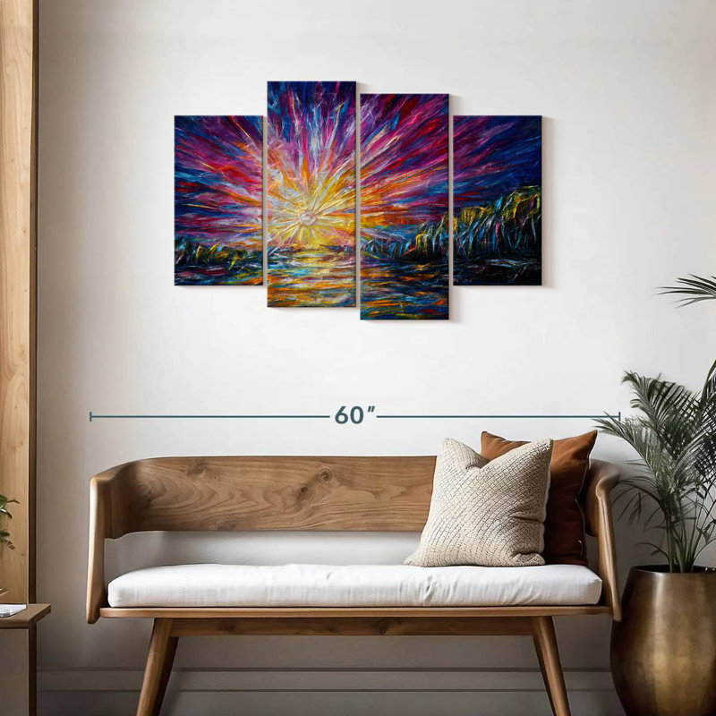 Avery Sunlight Van Gogh's Style, H 27 po x l 43 po