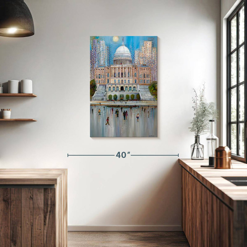 Lilie Stately Washington DC Capitol, 36" H x 24" W