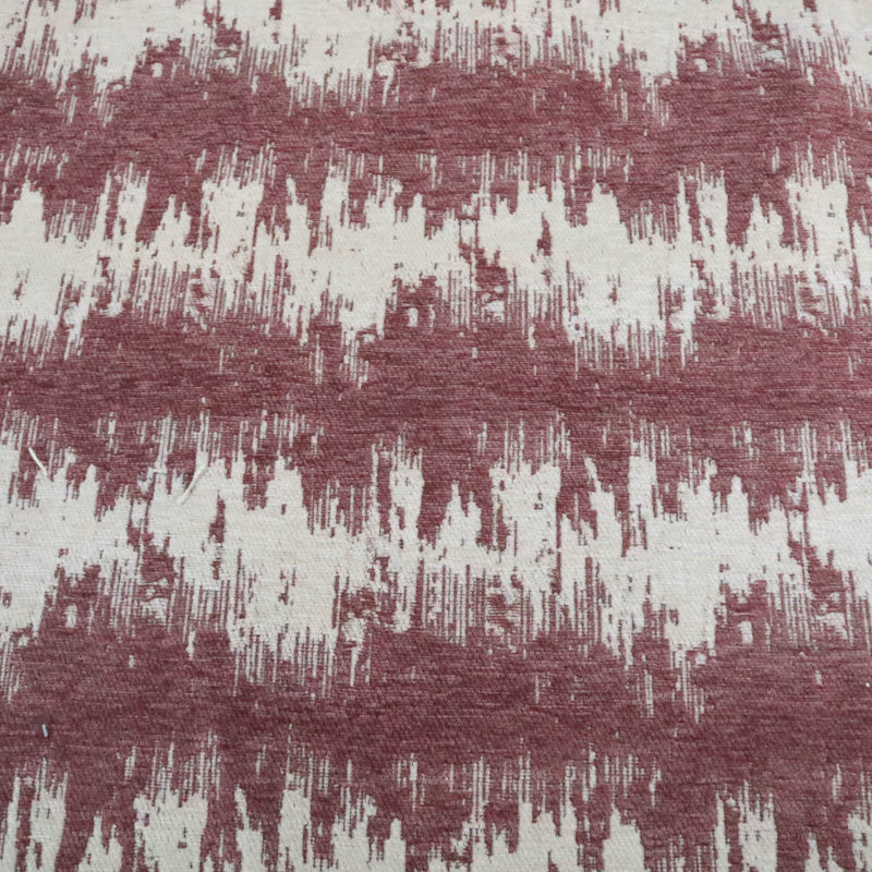 Tissu de revêtement Troubador Chenille Jacquard, Rose