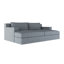 Mulberry Square Track-Arm Daybed with Flange Seam-1360081719-1373642265