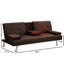 Lit ergonomique avec capacité de poids de 600 lb et accoudoirs verticaux en acier inoxydable-600409497-600409498