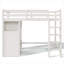 Lit mezzanine simple avec garde-robe, tablettes de rangement-2049801607