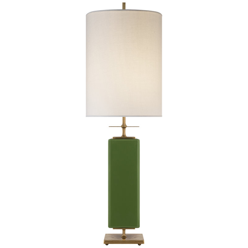 kate spade new york Beekman Table Lamp, Green, Cream