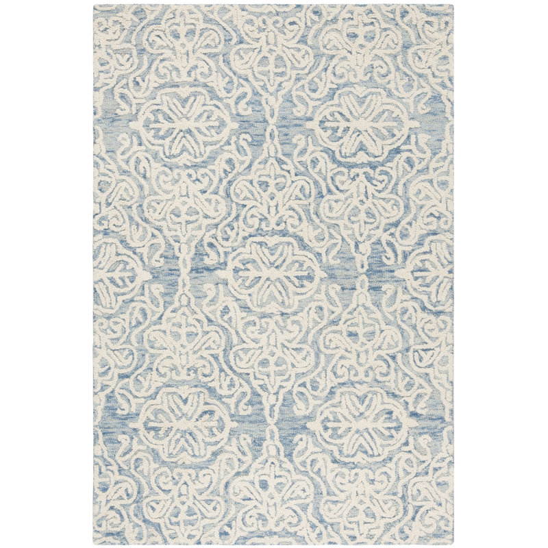 Tapis en laine touffeté à la main Davyan, Rectangle de 2 pi x 3 pi