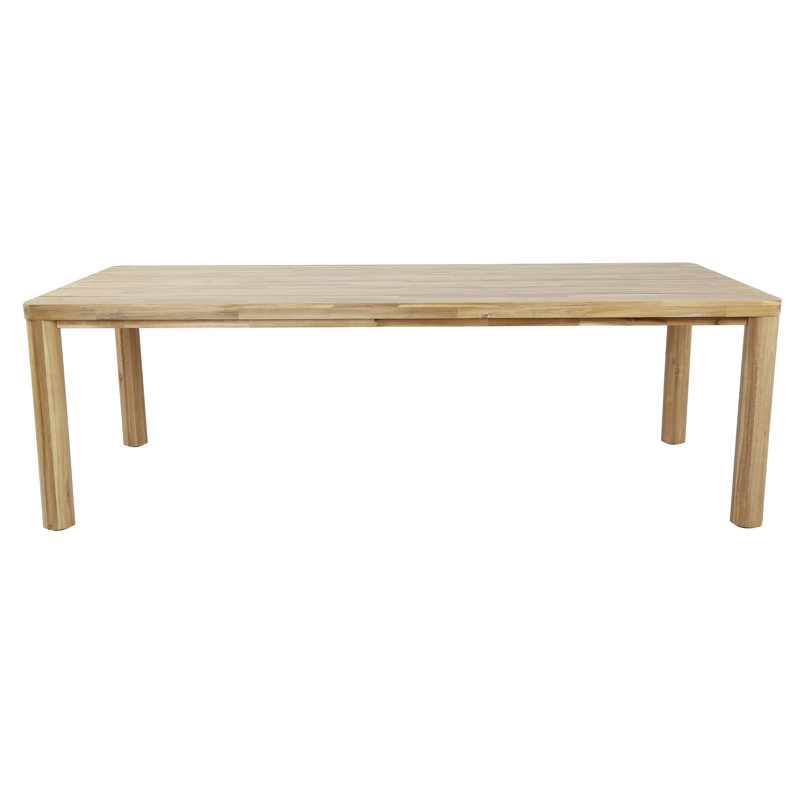 Table de salle à manger rectangulaire Evora - Eucalyptus