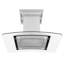 30" 400 CFM Ducted Island Range Hood in Stainless Steel