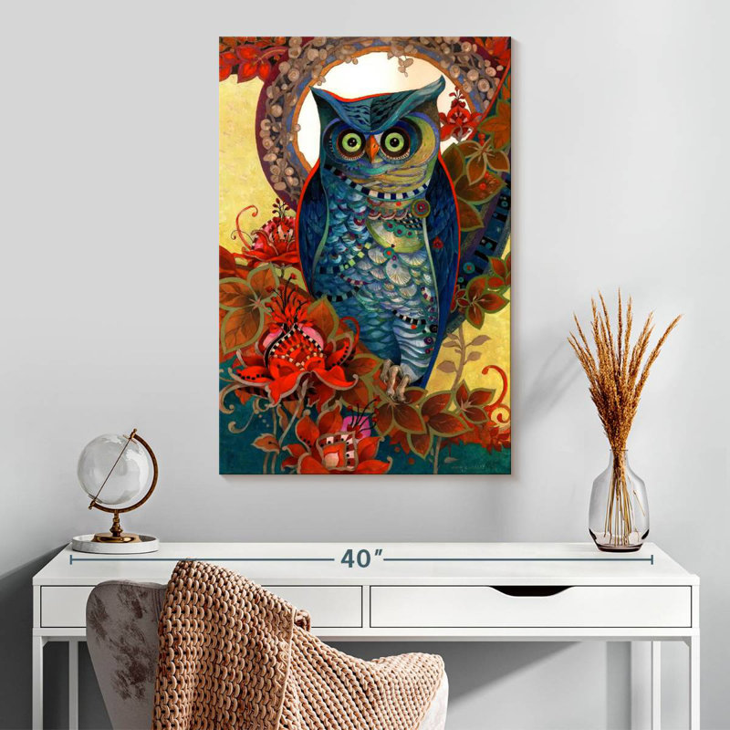 Brampt Owl Hoot, 30" H x 20" W