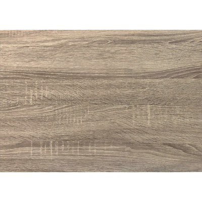 Ensemble de table, café, bout, côté, décor, salon, stratifié brun, métal noir
