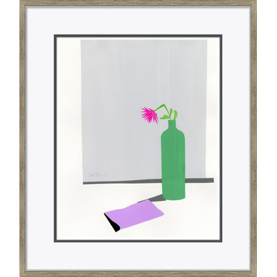 Green Bottle Giclee Print by Susan Hable