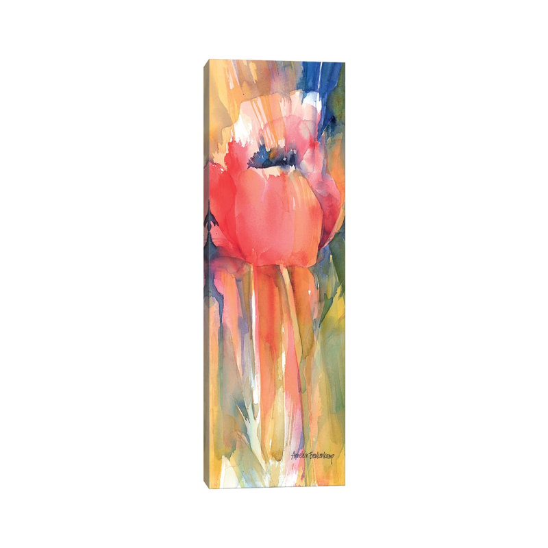 Posing by Annelein Beukenkamp - Wrapped Canvas Panoramic Painting, 30.48 cm H x 91.44 cm W x 1.91 cm D