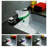Juno Hot and Cold Water Mixer Bathroom Faucet with LED Color Changing Light, Chrome Finish