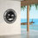 Palmier tropical, art mural en métal Coastal Beach House