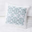4 pièces de courtepointe blanche à volants, mélange de coton avec coussin brodé à volants, 90% décoratif-125560813