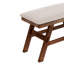 Ensemble de table de salle à manger 6 pièces à hauteur de comptoir en bois avec tablette de rangement, ensemble de table de cuisine avec banc et 4 chaises, style rustique-1357983056