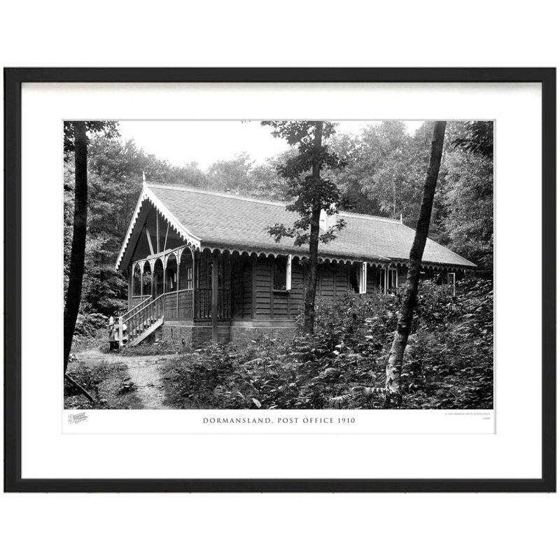 Dormansland, Post Office 1910 by Francis Frith - Single Picture Frame Print, 45cm H x 60cm W x 2.3cm D