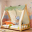 Lit maison avec tente et lumière-2122991757-2122991759