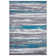 Tapis gris / turquoise Elkmont