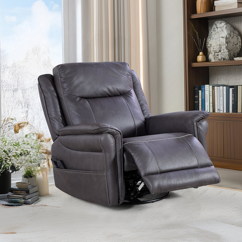 Fauteuil inclinable berçant et pivotant à 240 degrés à position infinie