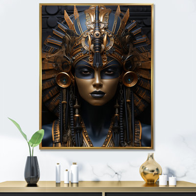 Egypt God Portrait - Egypt Wall Art For Living Room
