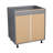 Open 34.5'' H Particleboard Standard Base Cabinet Ready-to-Assemble-95325787-95325788
