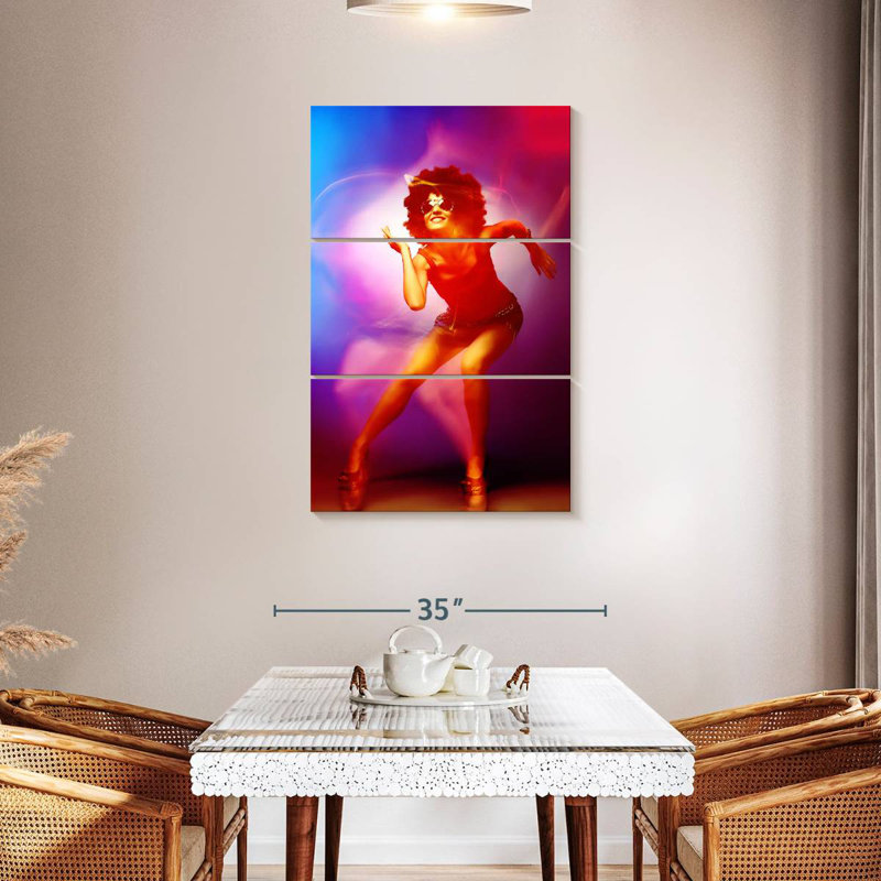 Enn Disco Diva, 57" H x 36" W
