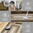 Machine Washable Area Rugs with Non-Slip Backing for Hallway Living Room Bedroom Kitchen and Laundry Room Vintage Carpet Low Pile Rug-251581871