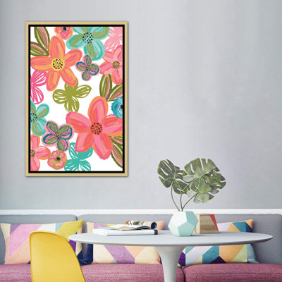 «Everyday Floral Promise II» par Lisa White boutons - reproduction d'art