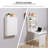 Wall Mounted Fold Out Convertible Desk, Multi-Function Floating Desk With Storage Shelf For Home Office