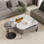 Corzine Four Leg Coffee Table with Storage