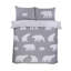 Polar Bear Family Festive Duvet Cover Set-374523245-374523250
