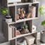 Geena 190.5cm H x 70cm W Geometric Bookcase-522843124