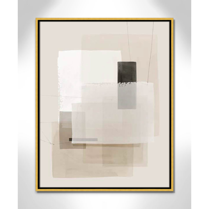 «Mystical Momentum II» par Hazel J, Pas de tapis, Cadre flottant doré, H 29,5 po x l 23,5 po x P 2 po