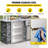 17'' Stainless Steel Drop-In Drawers