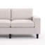 Canapé-lit d'intérieur Chenille Cloud de 157 cm, fauteuil surdimensionné avec rangement et canapé-lit convertible, fauteuil lounge avec larges accoudoirs et repose-pieds, fauteuils de lecture pour adultes, canapés beiges pour salon-548518735