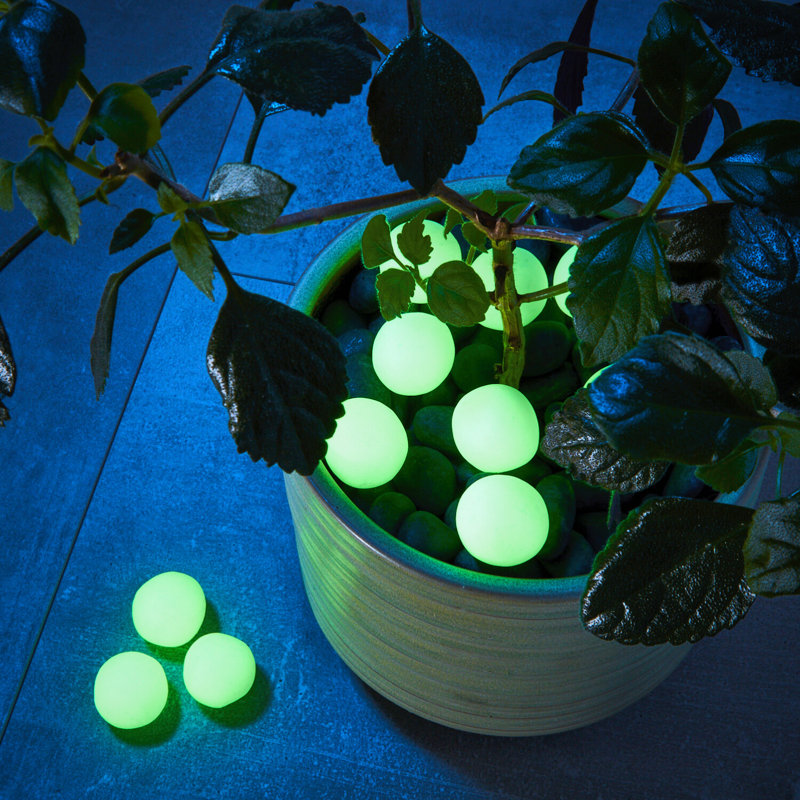 Pierre de jardin Blencoe Glow Marbles, Vert