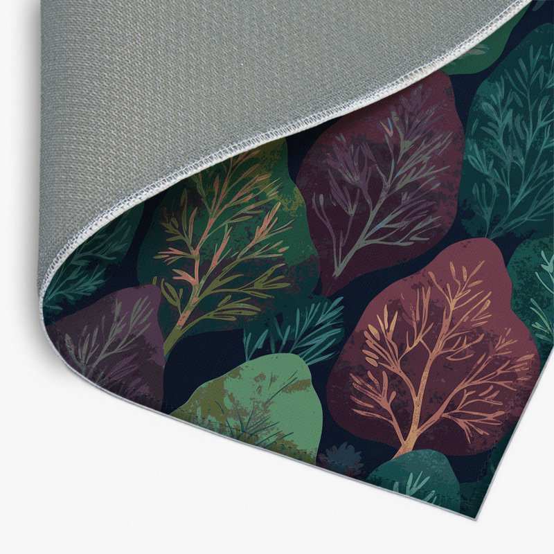 Twilight Arbor Indoor And Outdoor Area Rug, Rectangle 1'6" x 2'6"