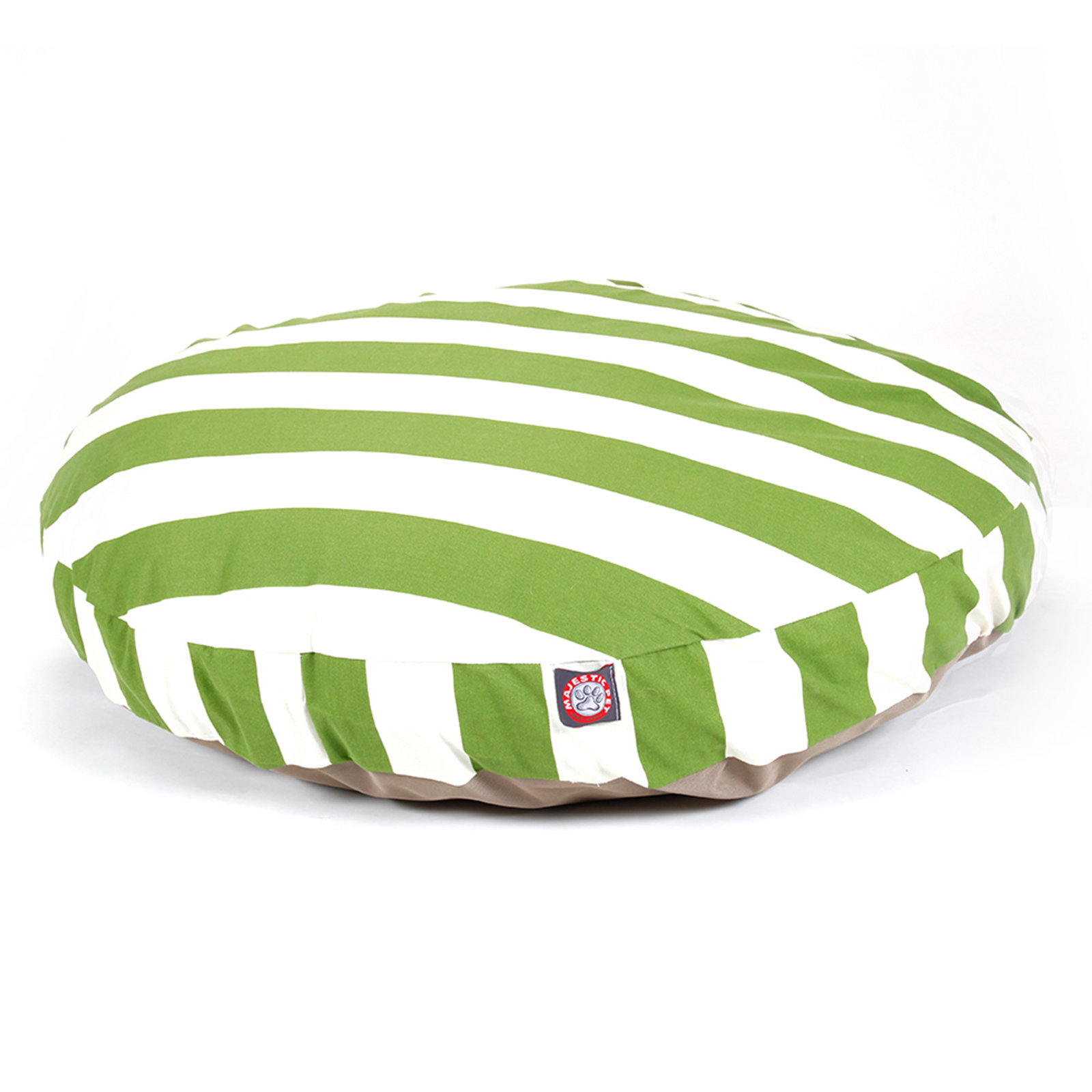 Striped Pillow, Small (30" W x 30" D x 4" H), Sage