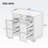 Fion 36 " W Free Standing Wall Mounted Single Double Single Vanity Bathroom Vanity With Ceramic Top