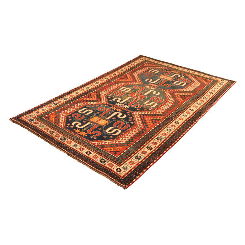 One-of-a-Kind 5'8" X 9'7" Hand Knotted Area Rug