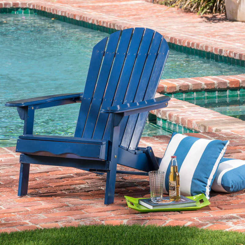 Chaise Adirondack Malibu, Bleu
