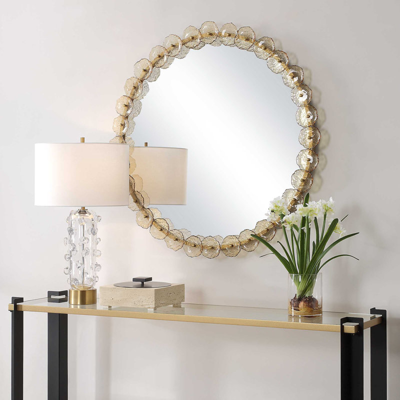  Miroir rond Nolina