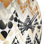 Geometric Chevron - Horloge murale géométrique-101236776