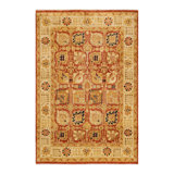 Ottoman One-of-a-Kind 4' 7" X 5' 10" Hand Knotted Area Rug