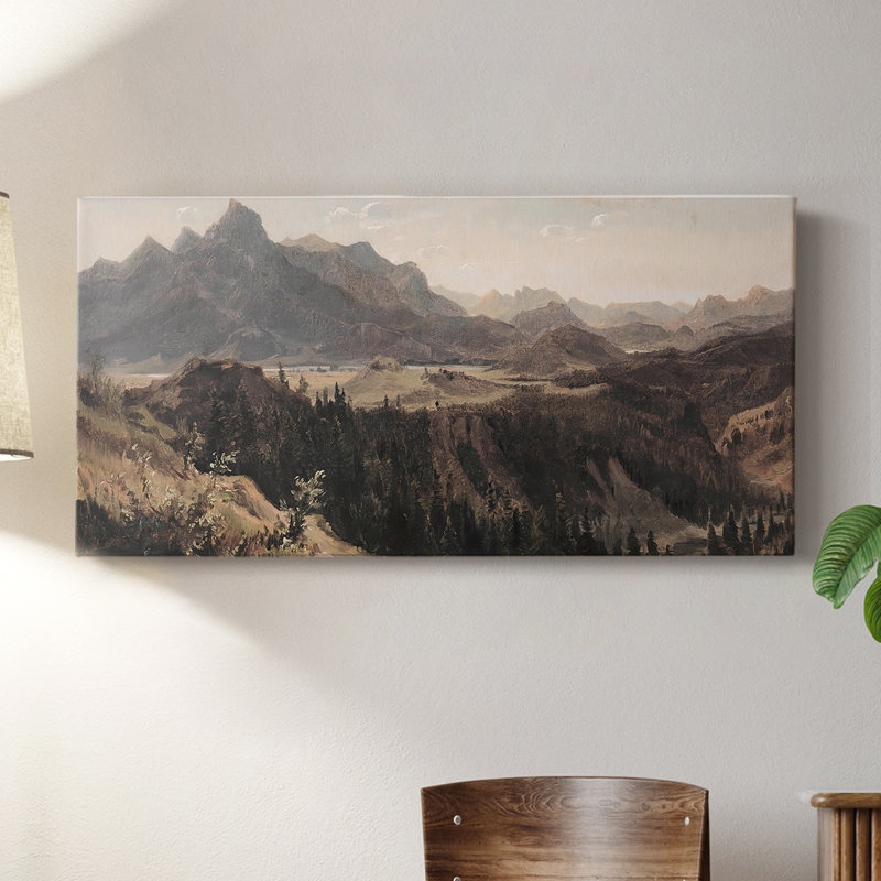 Série paysage - DMC - Toile tendue avec châssis - Prêt à accrocher, H 20 po x l 40 po