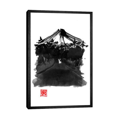 Road In Japan by Péchane - Painting on Canvas
