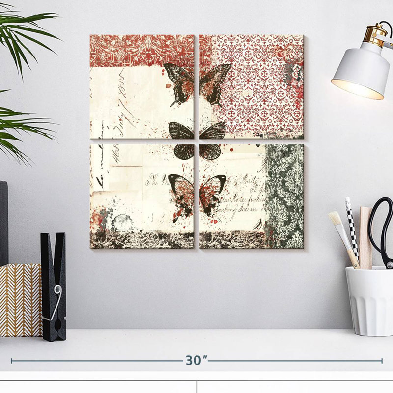 Ronce et abeilles II, H 18 po x l 18 po